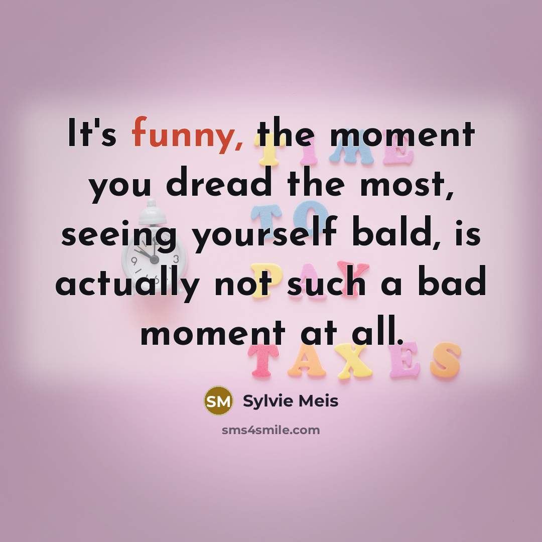 “It's funny, the moment you dread the most, seeing yourself…” quote by Sylvie Meis
