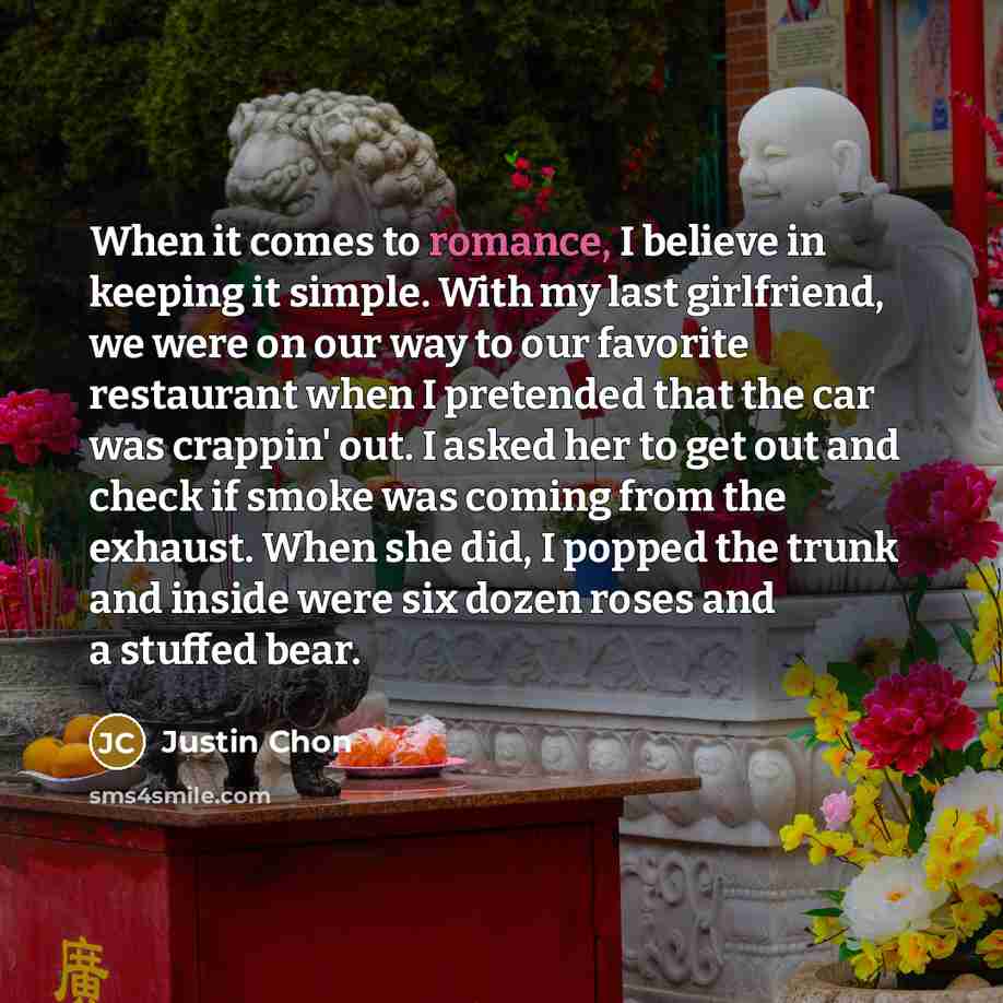 “When it comes to romance, I believe in keeping it…” quote by Justin Chon