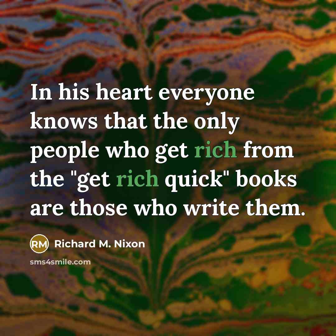 “In his heart everyone knows that the only people who…” quote by Richard M. Nixon
