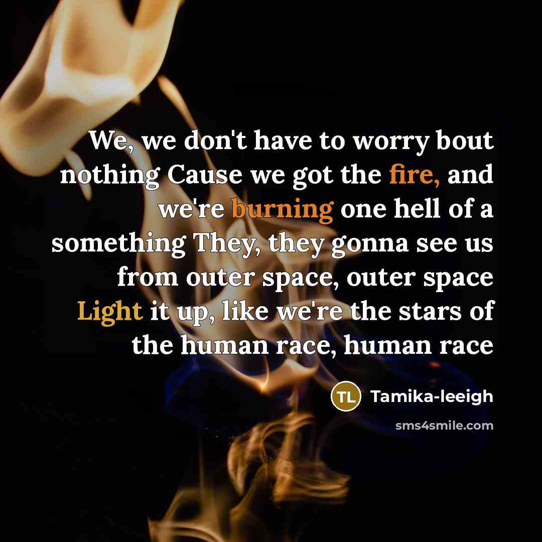 “We, we don't have to worry bout nothing Cause we…” quote by Tamika-leeigh