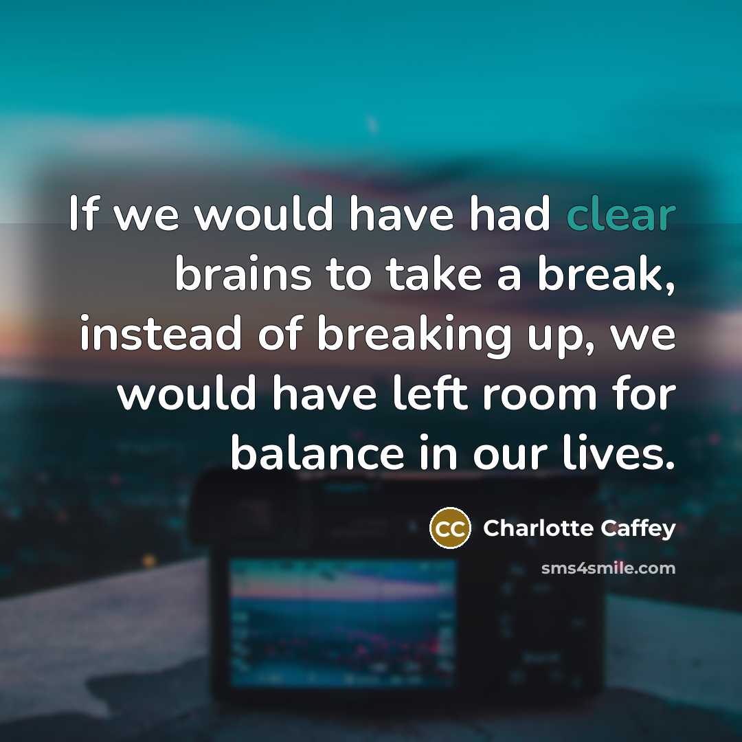 “If we would have had clear brains to take a…” quote by Charlotte Caffey