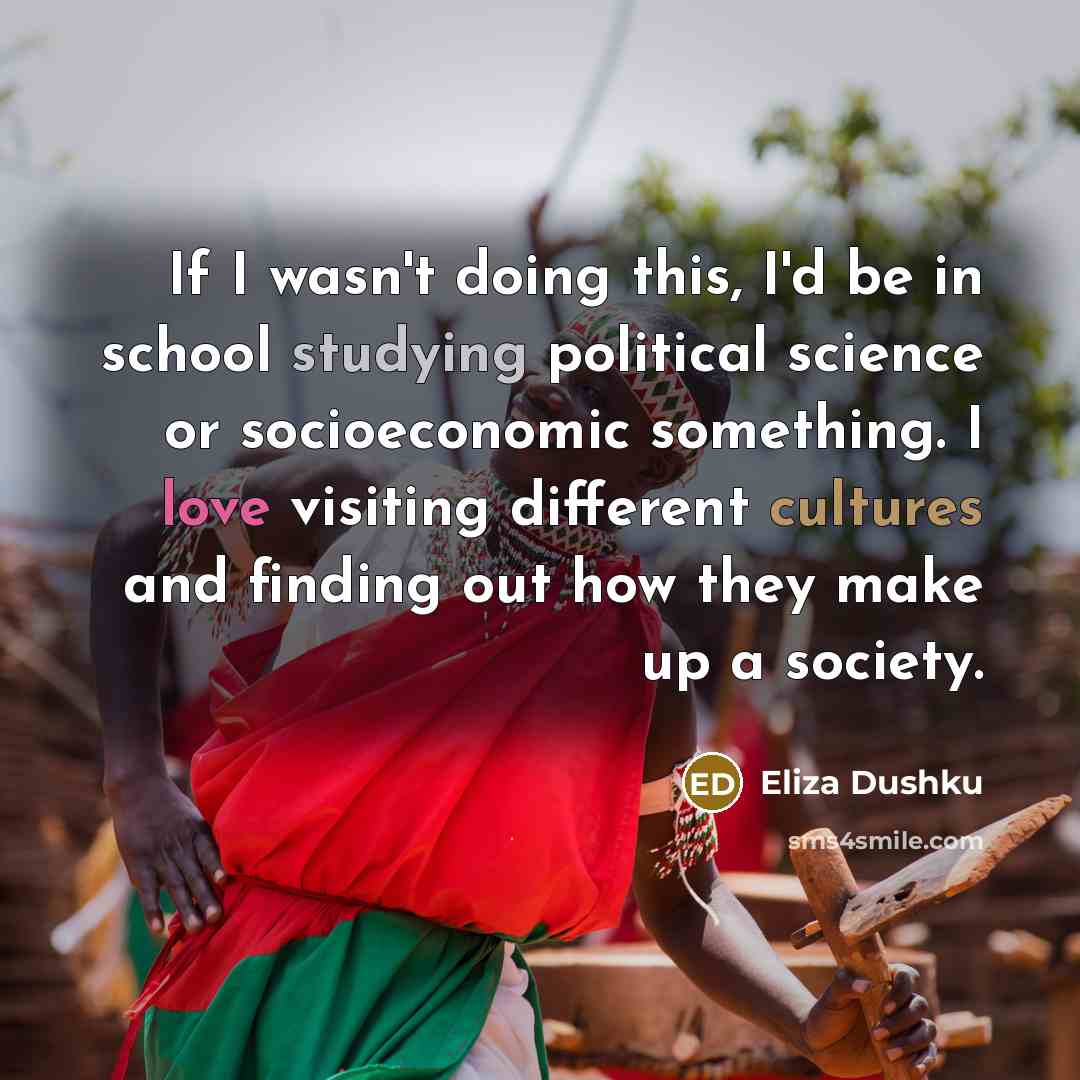 “If I wasn't doing this, I'd be in school studying…” quote by Eliza Dushku