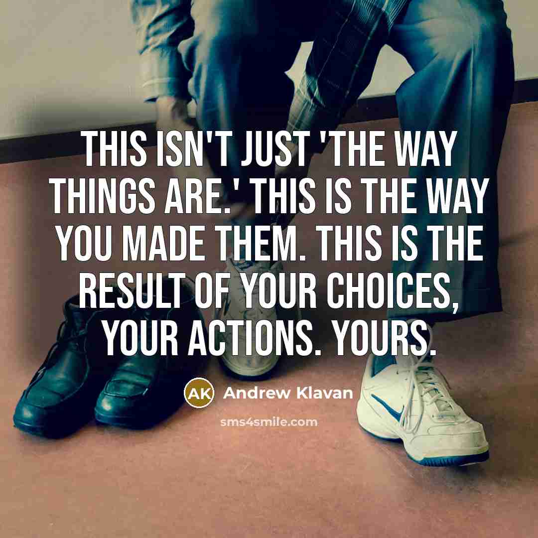 “This isn't just 'the way things are.' This is the…” quote by Andrew Klavan