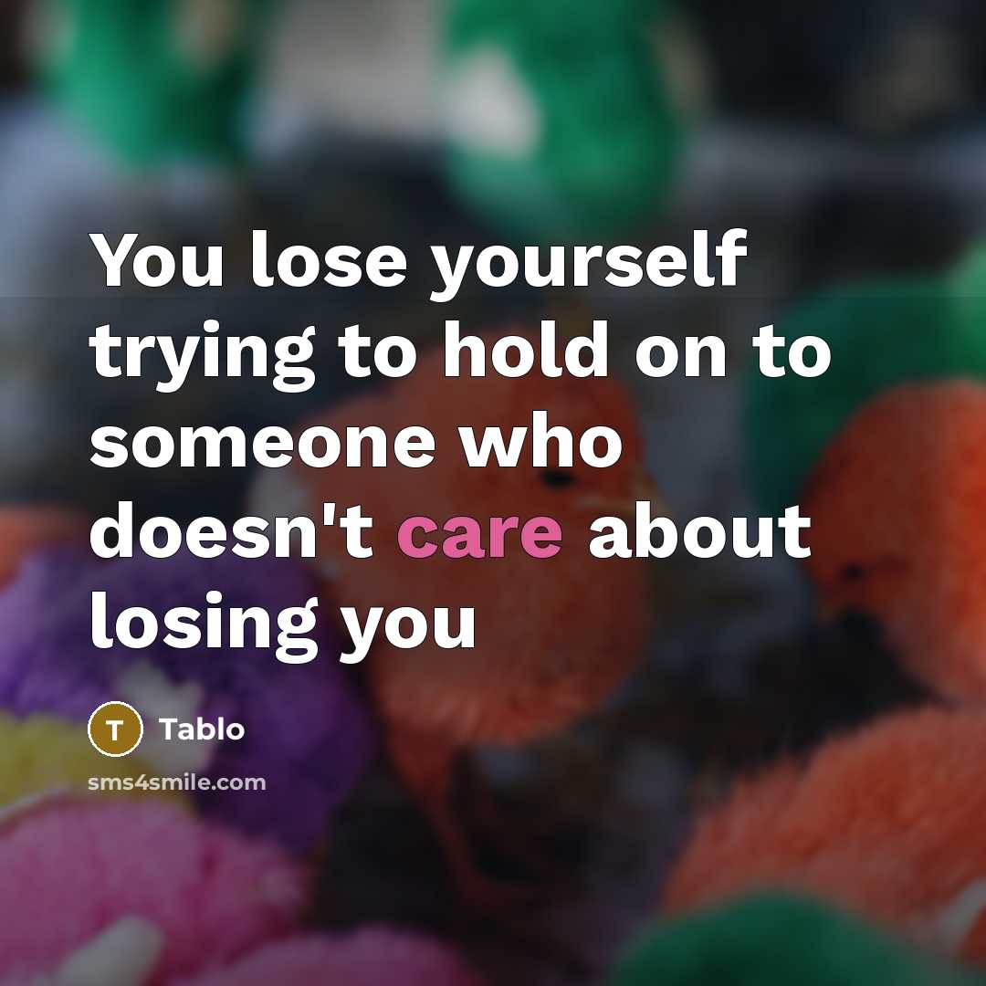 “You lose yourself trying to hold on to someone who…” quote by Tablo