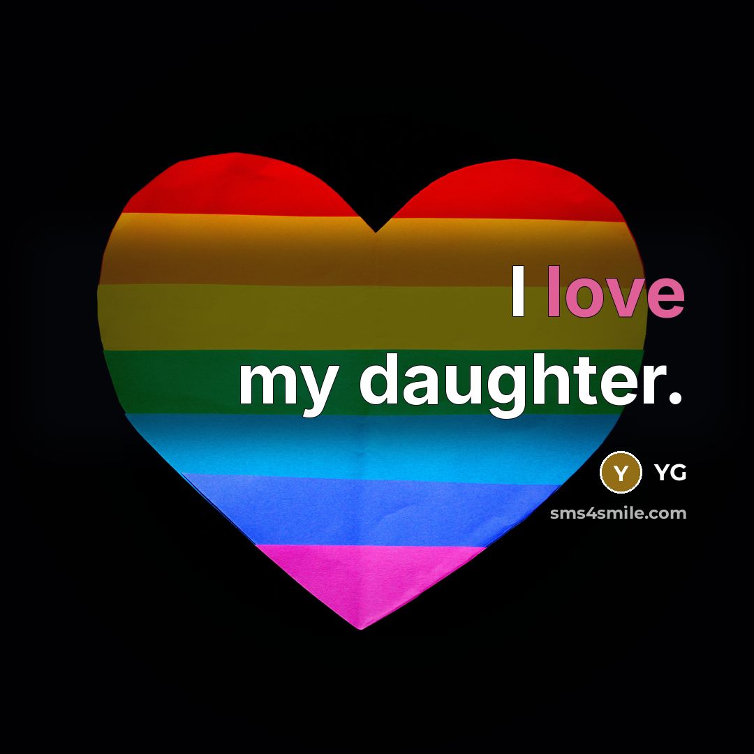 “I love my daughter.…” quote by YG