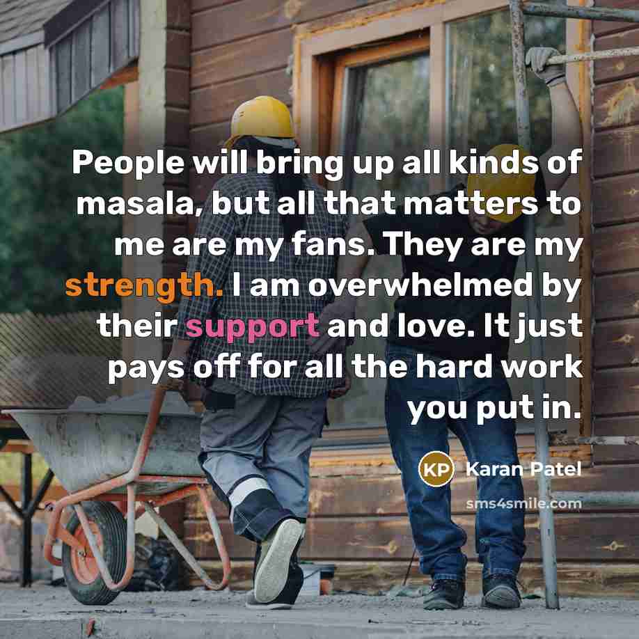 “People will bring up all kinds of masala, but all…” quote by Karan Patel
