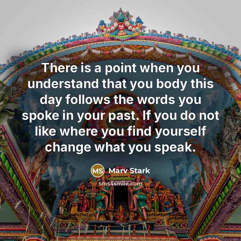 “There is a point when you understand that you body…” quote by Marv Stark