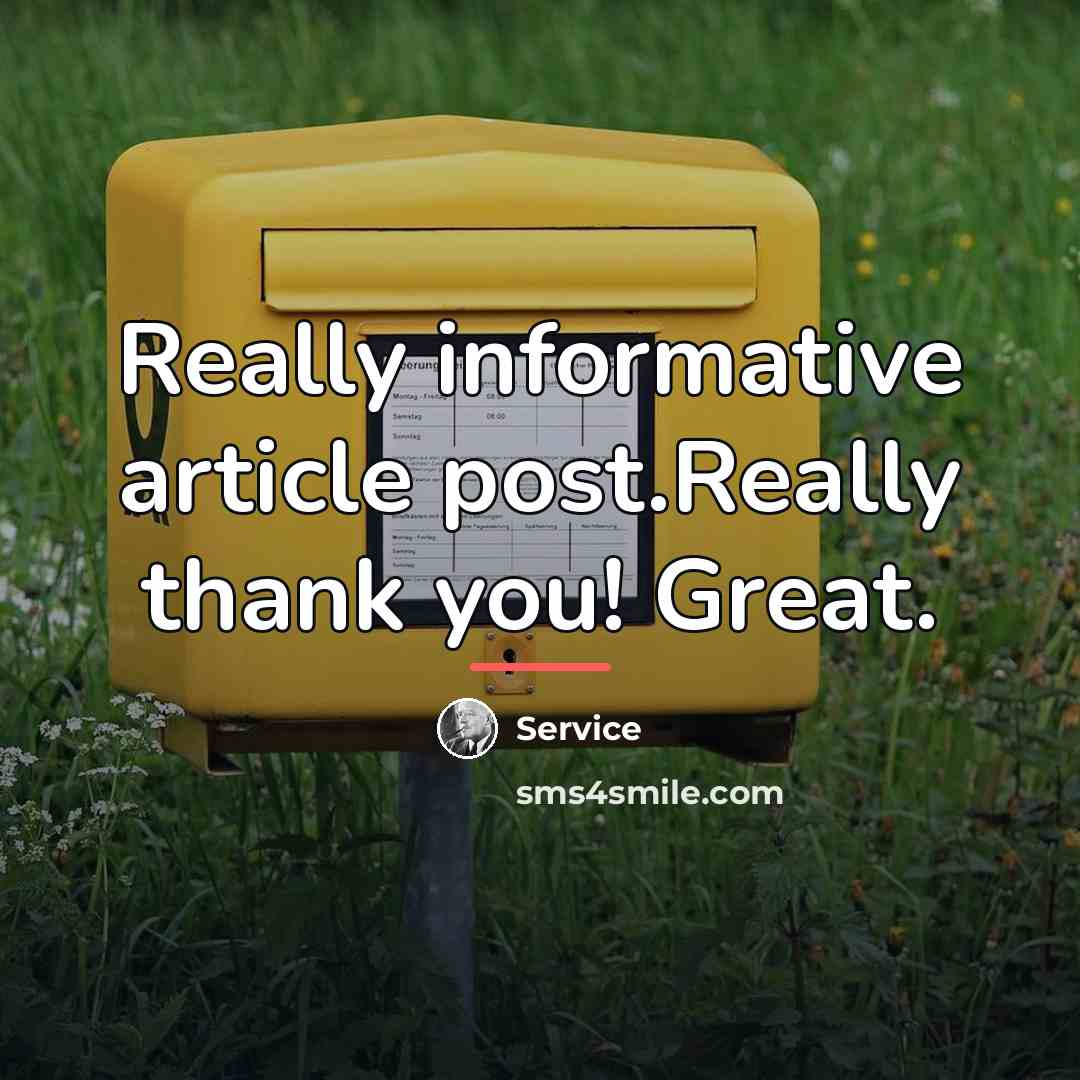 “Really informative article post.Really thank you! Great.…” quote by Service