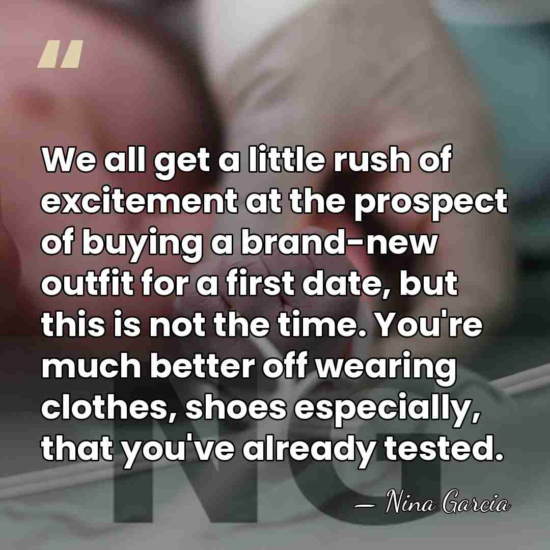 We all get a little rush of excitement at the prospect of&hellip; - Nina Garcia