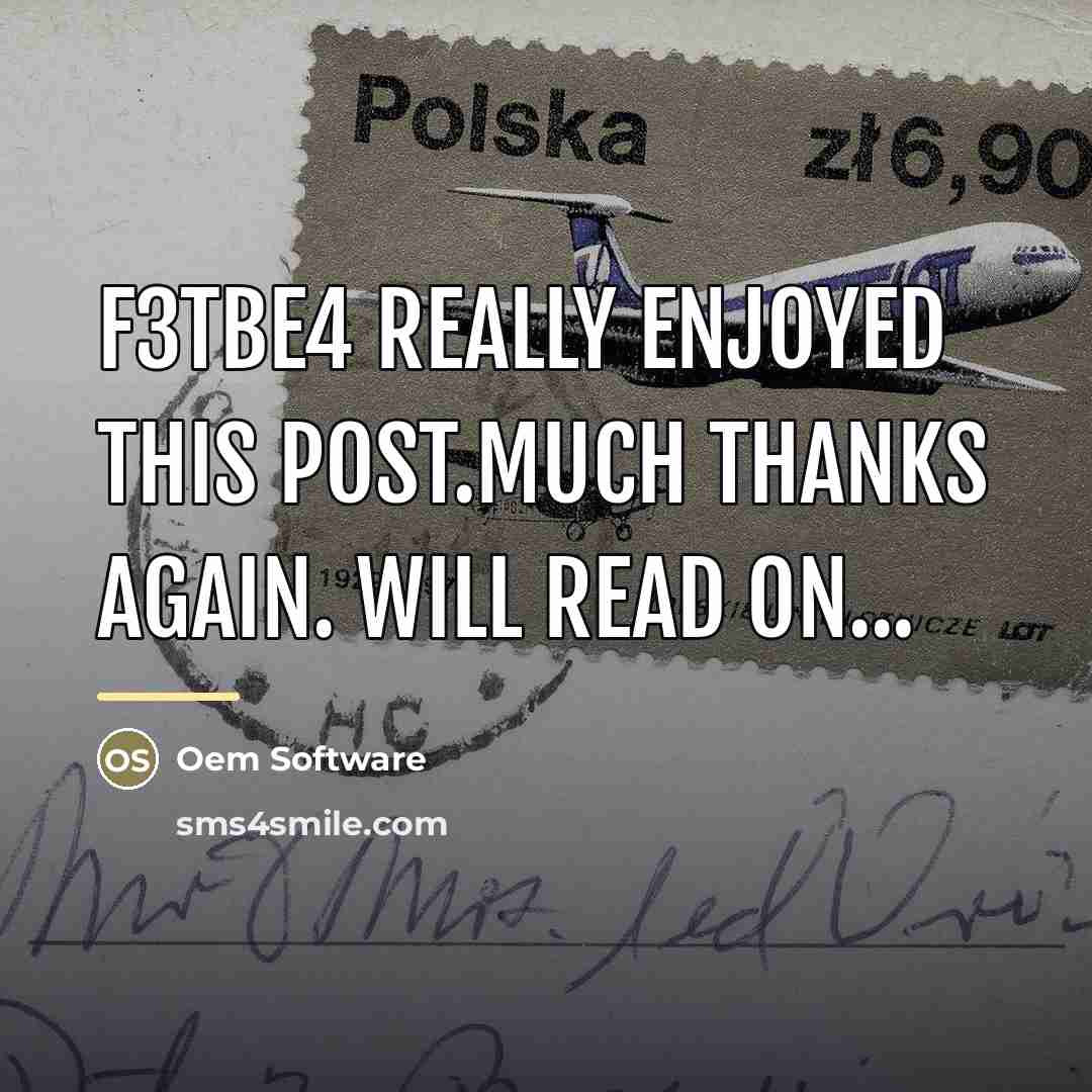 “F3TbE4 Really enjoyed this post.Much thanks again. Will read on...…” quote by Oem Software