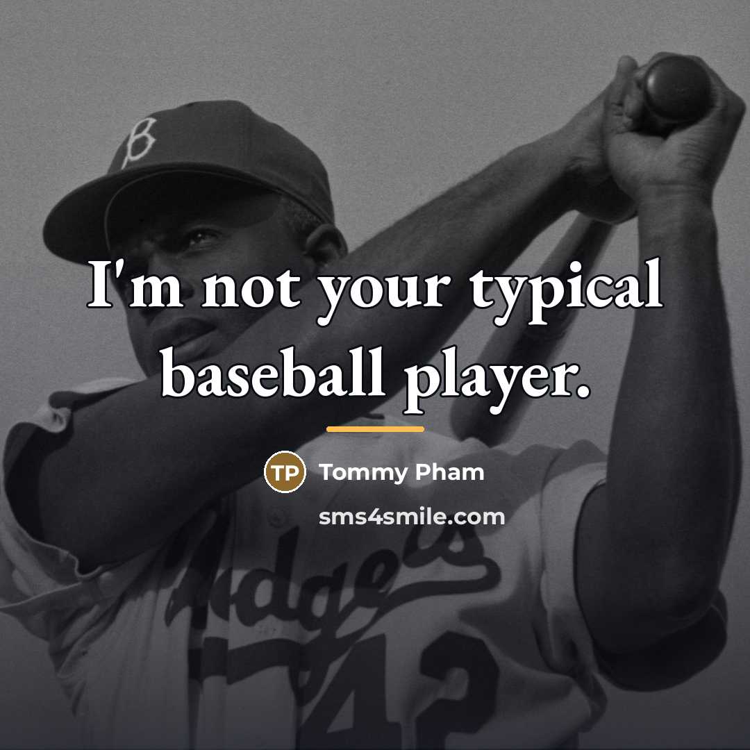 “I'm not your typical baseball player.…” quote by Tommy Pham