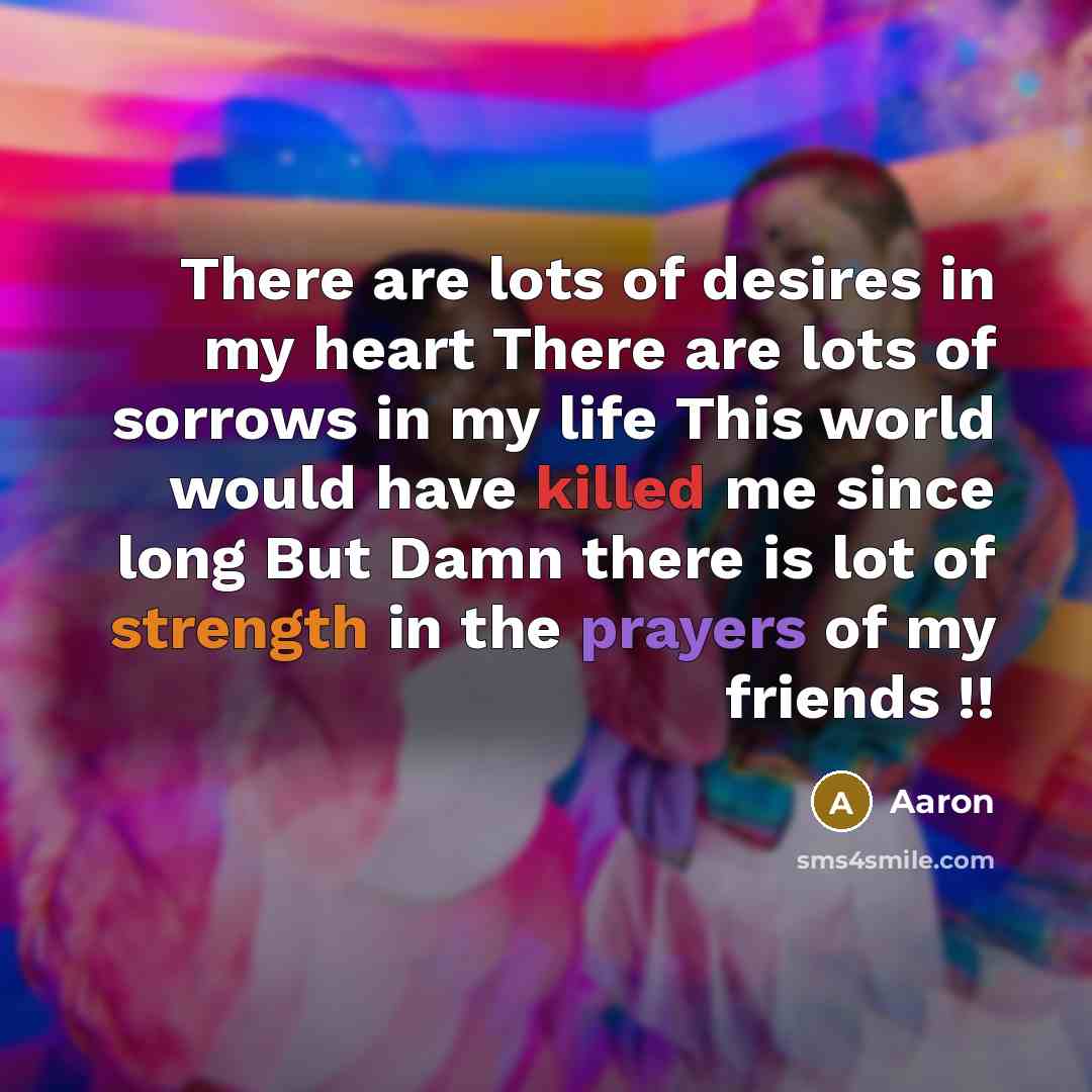 “There are lots of desires in my heart There are…” quote by AaRon