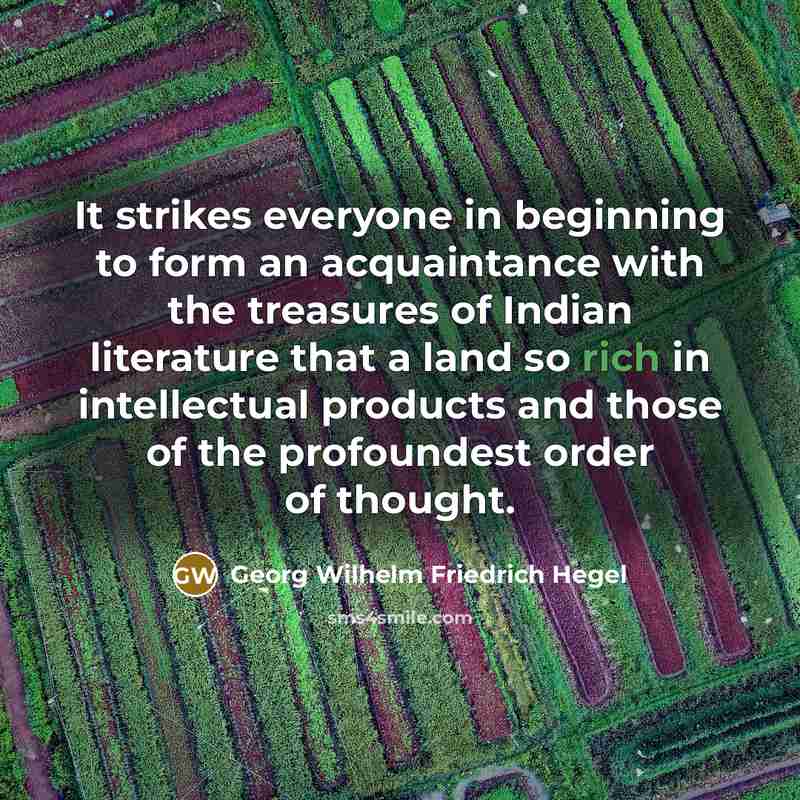“It strikes everyone in beginning to form an acquaintance with…” quote by Georg Wilhelm Friedrich Hegel