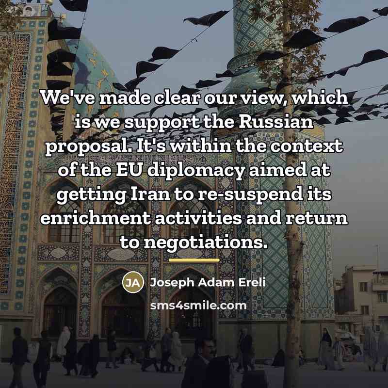 “We've made clear our view, which is we support the…” quote by Joseph Adam Ereli