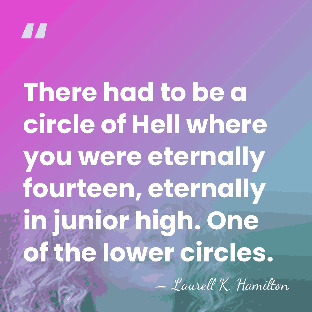 There had to be a circle of Hell where you were eternally&hellip; - Laurell K. Hamilton