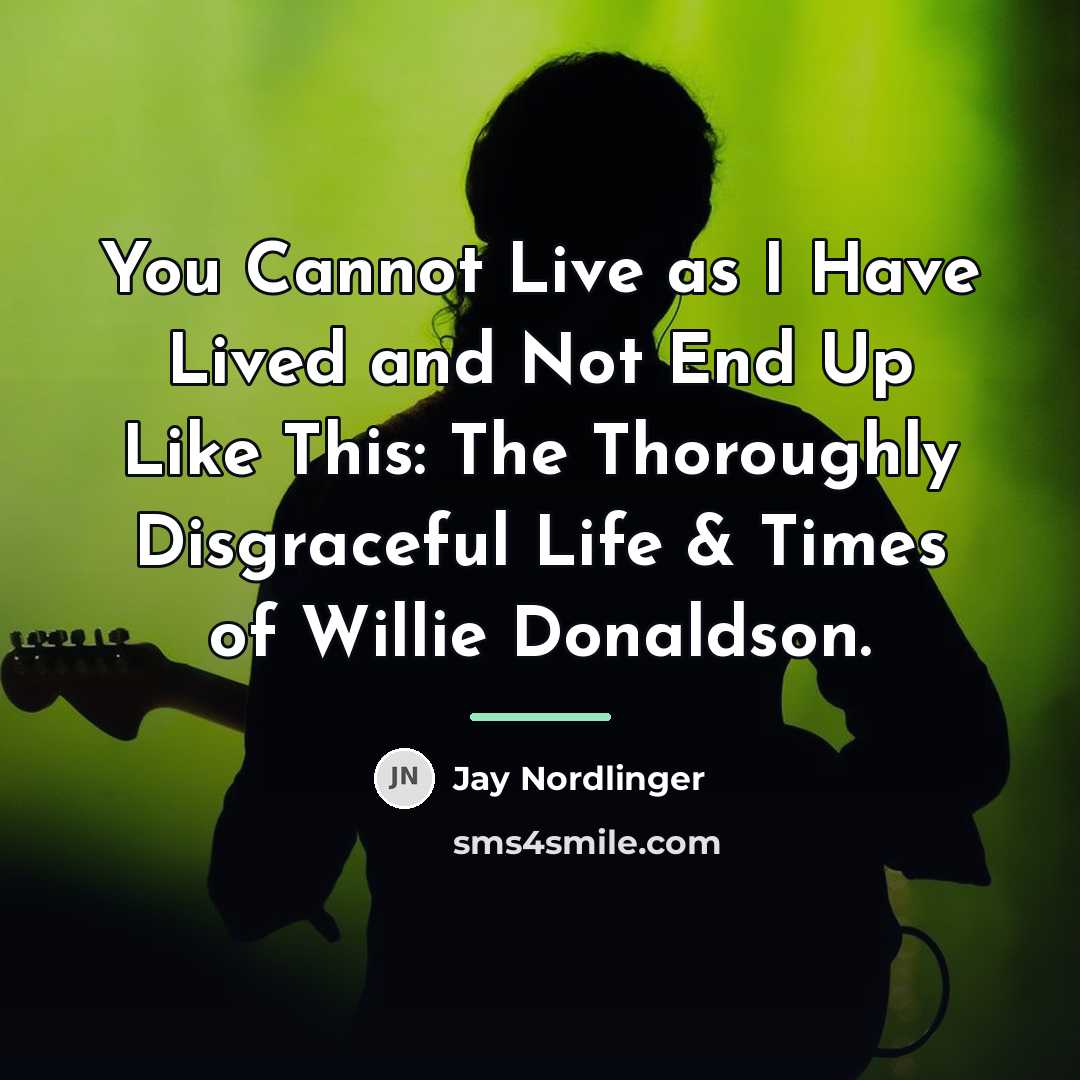 “You Cannot Live as I Have Lived and Not End…” quote by Jay Nordlinger