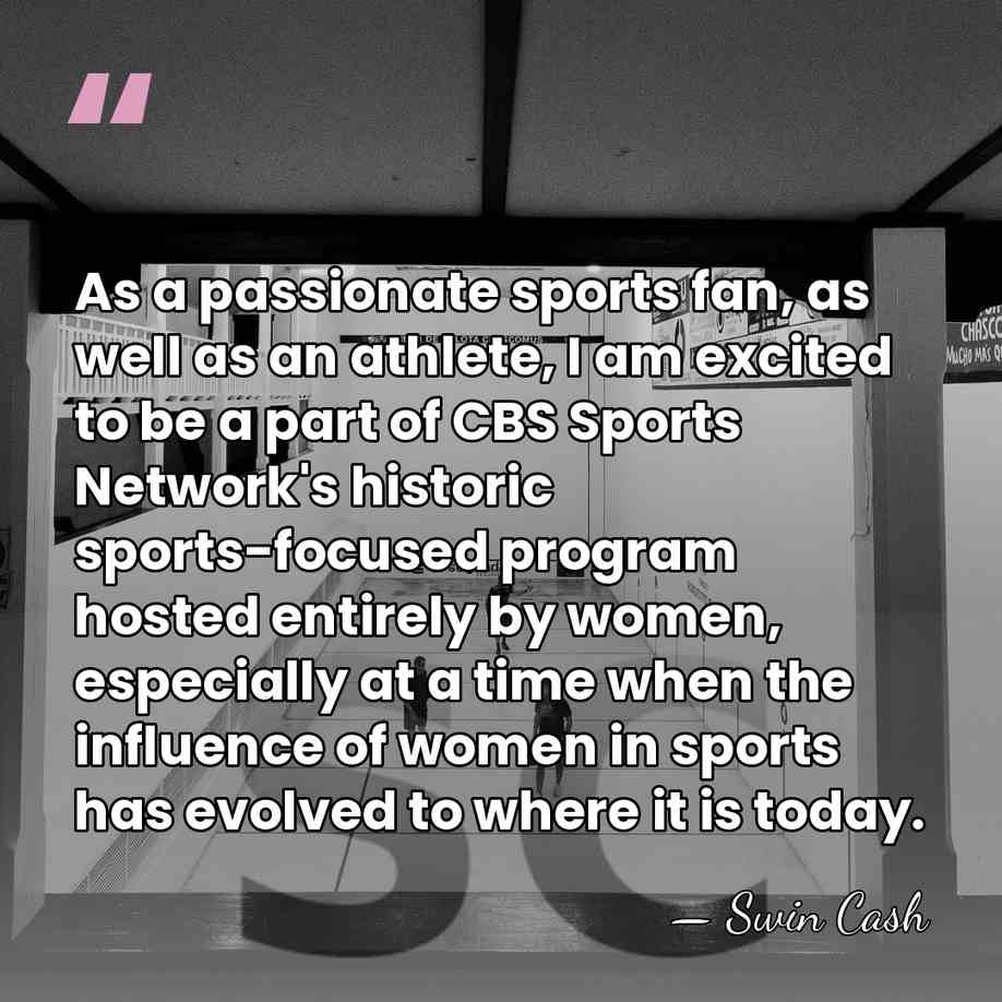 As a passionate sports fan, as well as an athlete, I am&hellip; - Swin Cash