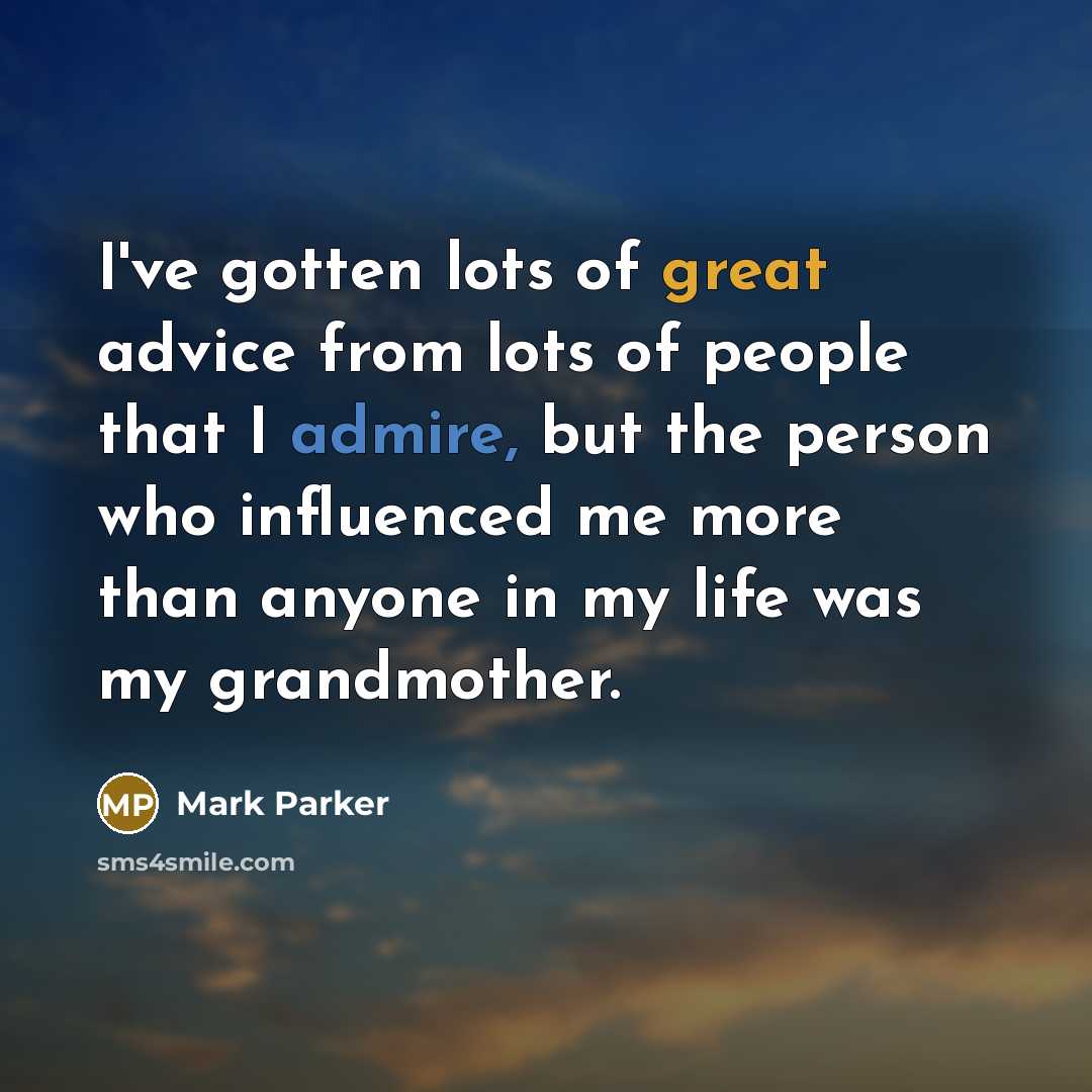 “I've gotten lots of great advice from lots of people…” quote by Mark Parker