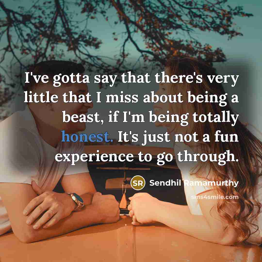 “I've gotta say that there's very little that I miss…” quote by Sendhil Ramamurthy