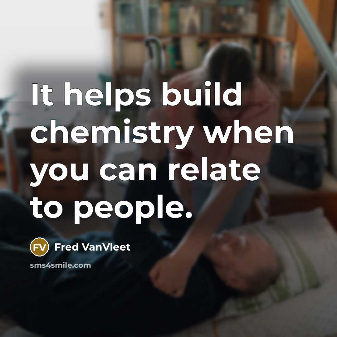 “It helps build chemistry when you can relate to people.…” quote by Fred VanVleet