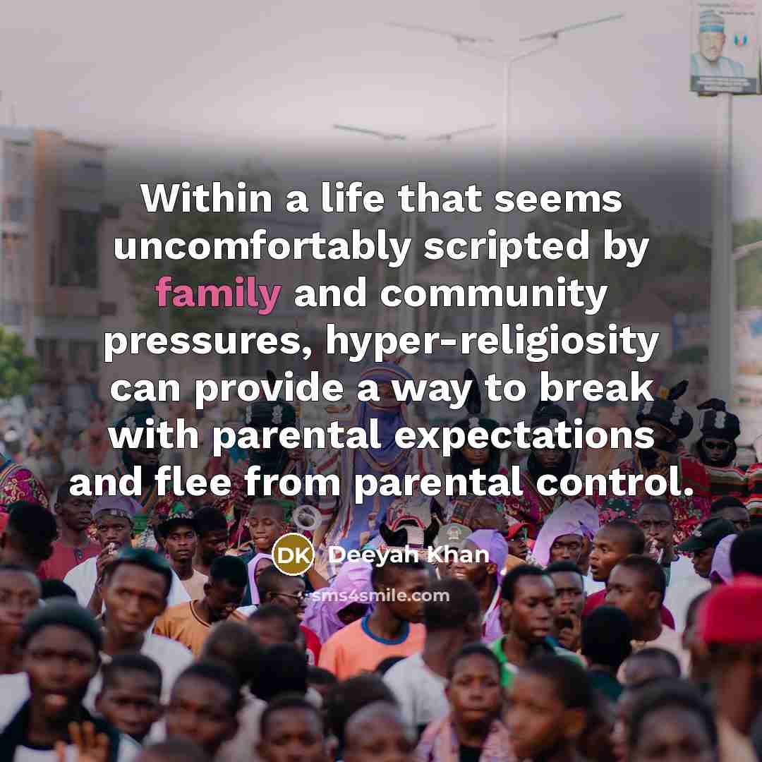 “Within a life that seems uncomfortably scripted by family and…” quote by Deeyah Khan