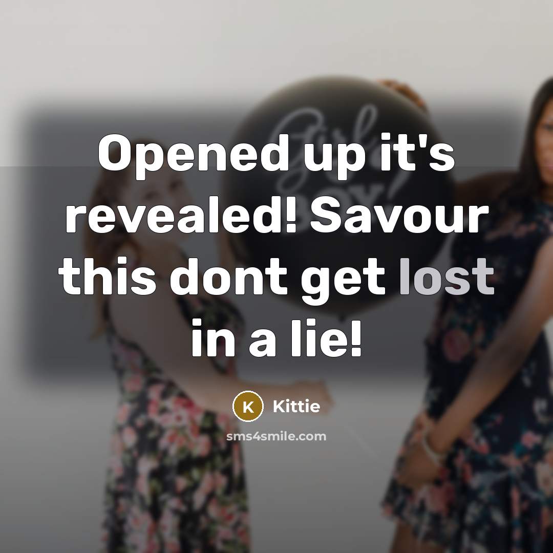 “Opened up it's revealed! Savour this dont get lost in…” quote by Kittie