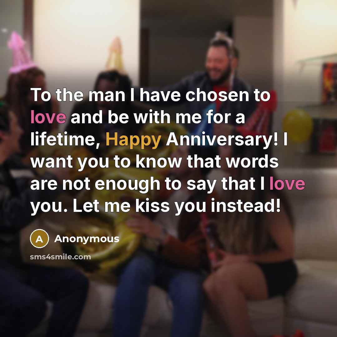“To the man I have chosen to love and be…” quote by Anonymous