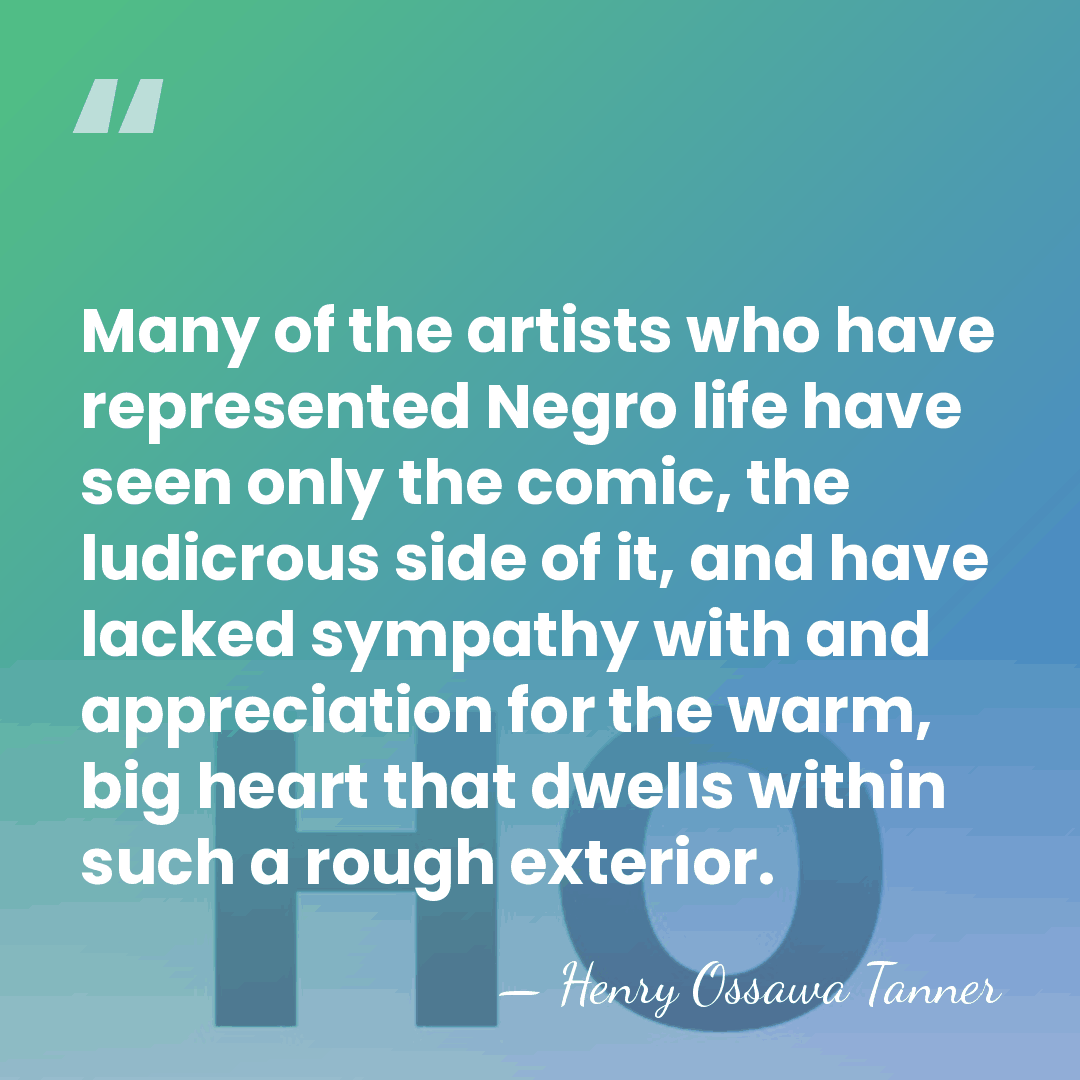 Many of the artists who have represented Negro life have seen only&hellip; - Henry Ossawa Tanner
