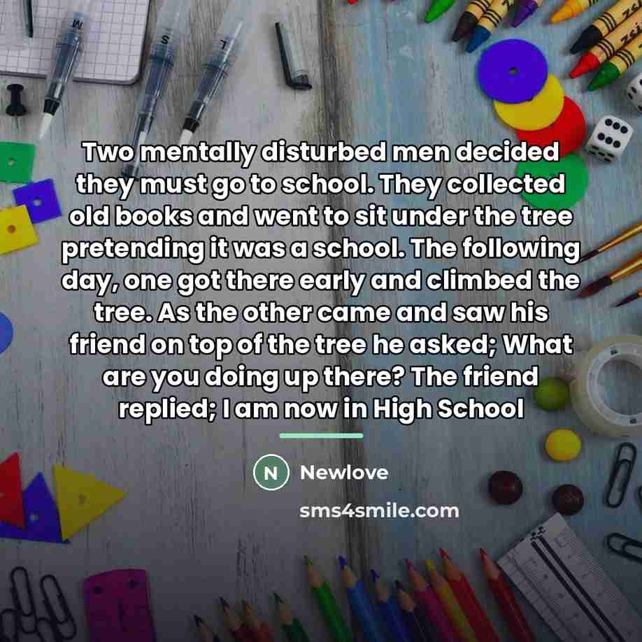 “Two mentally disturbed men decided they must go to school.…” quote by Newlove
