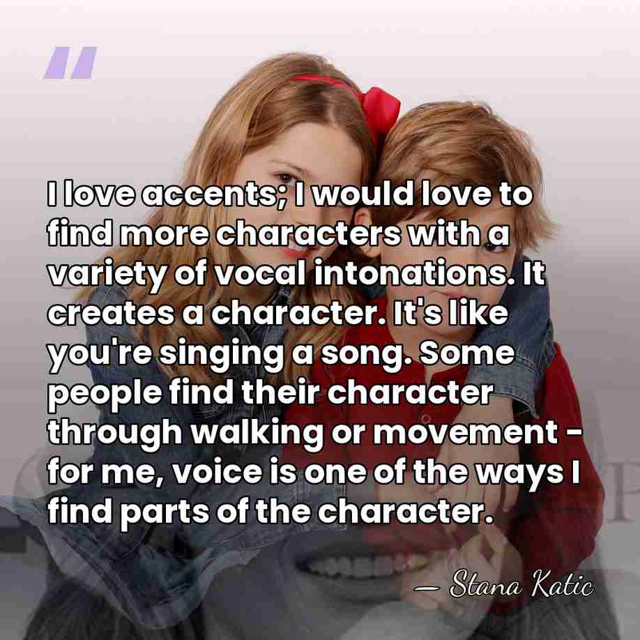 I love accents; I would love to find more characters with a&hellip; - Stana Katic