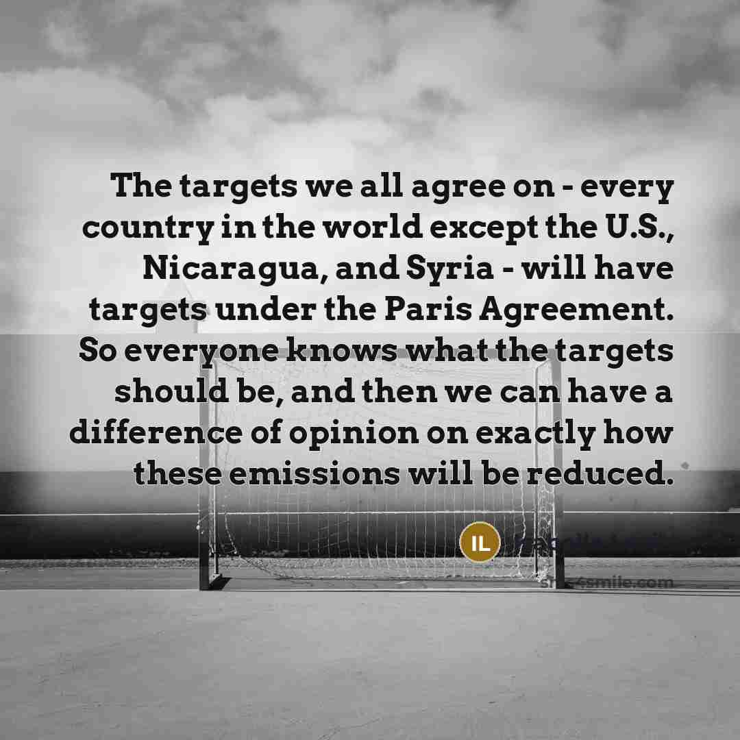 “The targets we all agree on - every country in…” quote by Isabella Lovin
