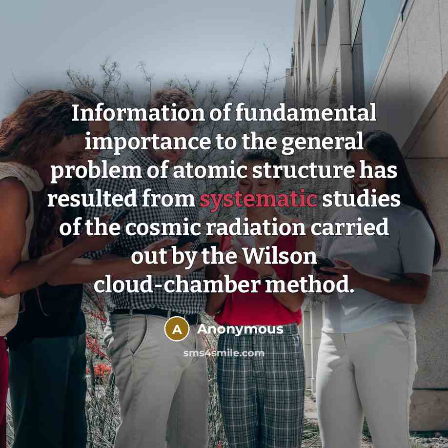 “Information of fundamental importance to the general problem of atomic…” quote by Anonymous