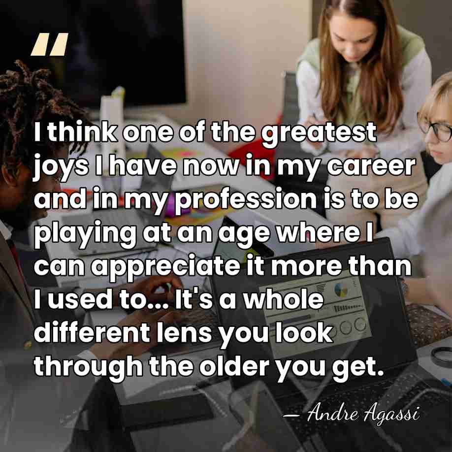 I think one of the greatest joys I have now in my&hellip; - Andre Agassi