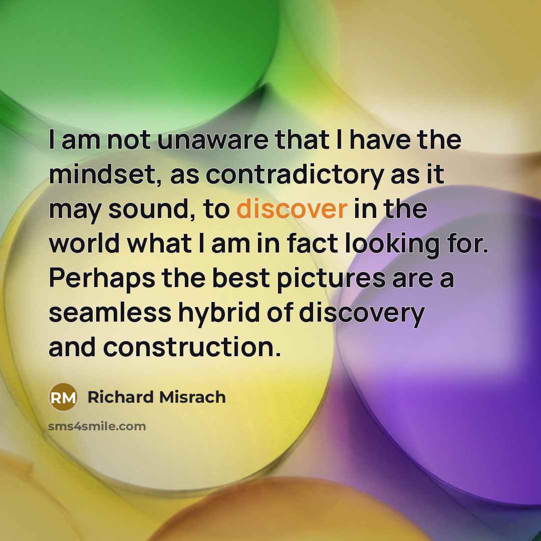“I am not unaware that I have the mindset, as…” quote by Richard Misrach