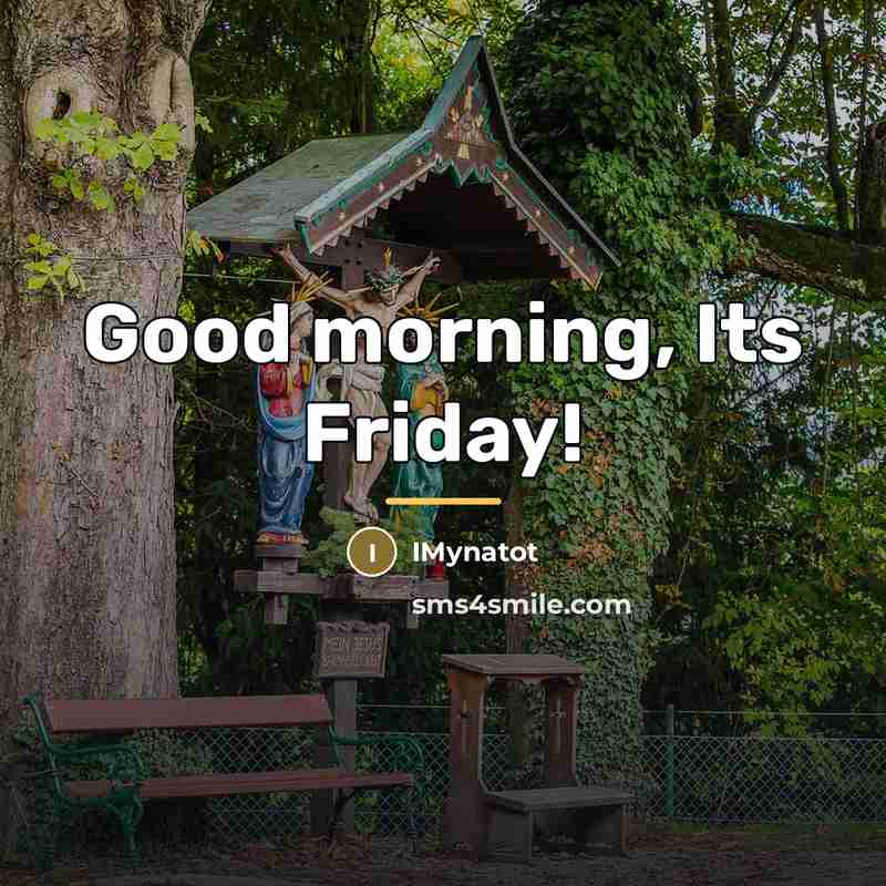 “Good morning, Its Friday!…” quote by IMynatot