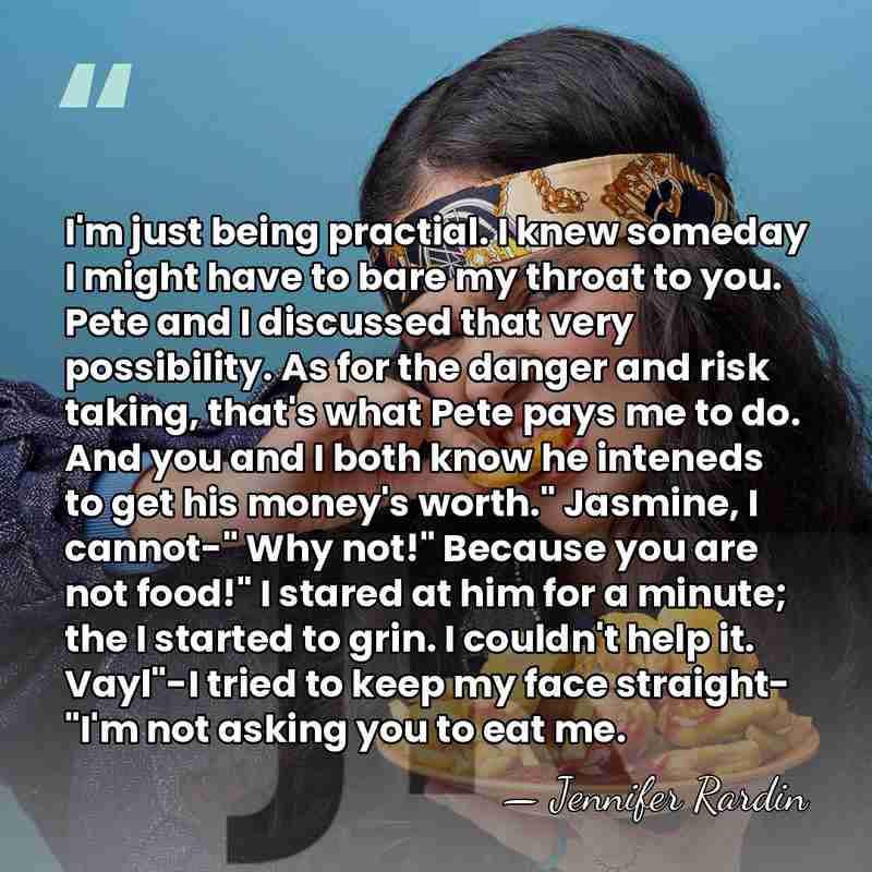 I'm just being practial. I knew someday I might have to bare&hellip; - Jennifer Rardin