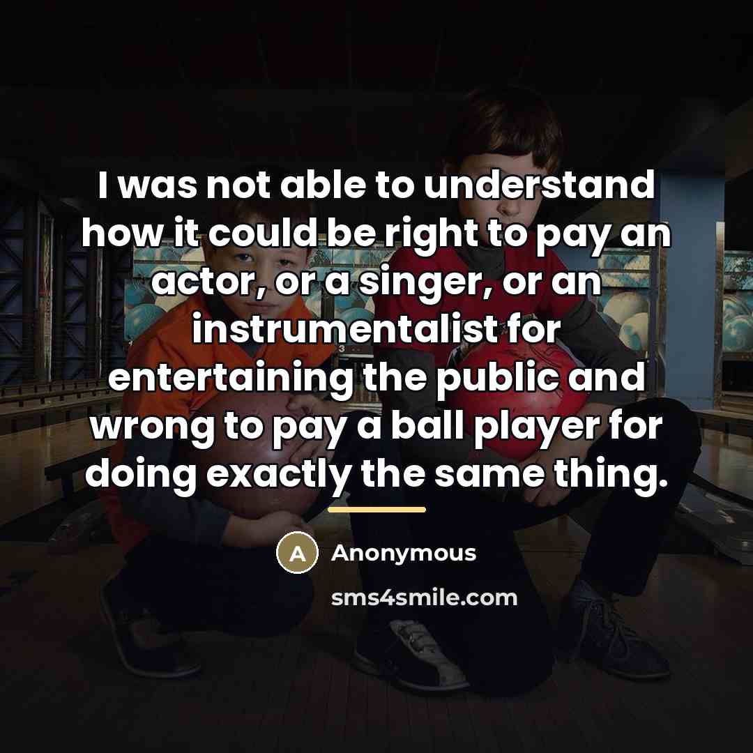 “I was not able to understand how it could be…” quote by Anonymous