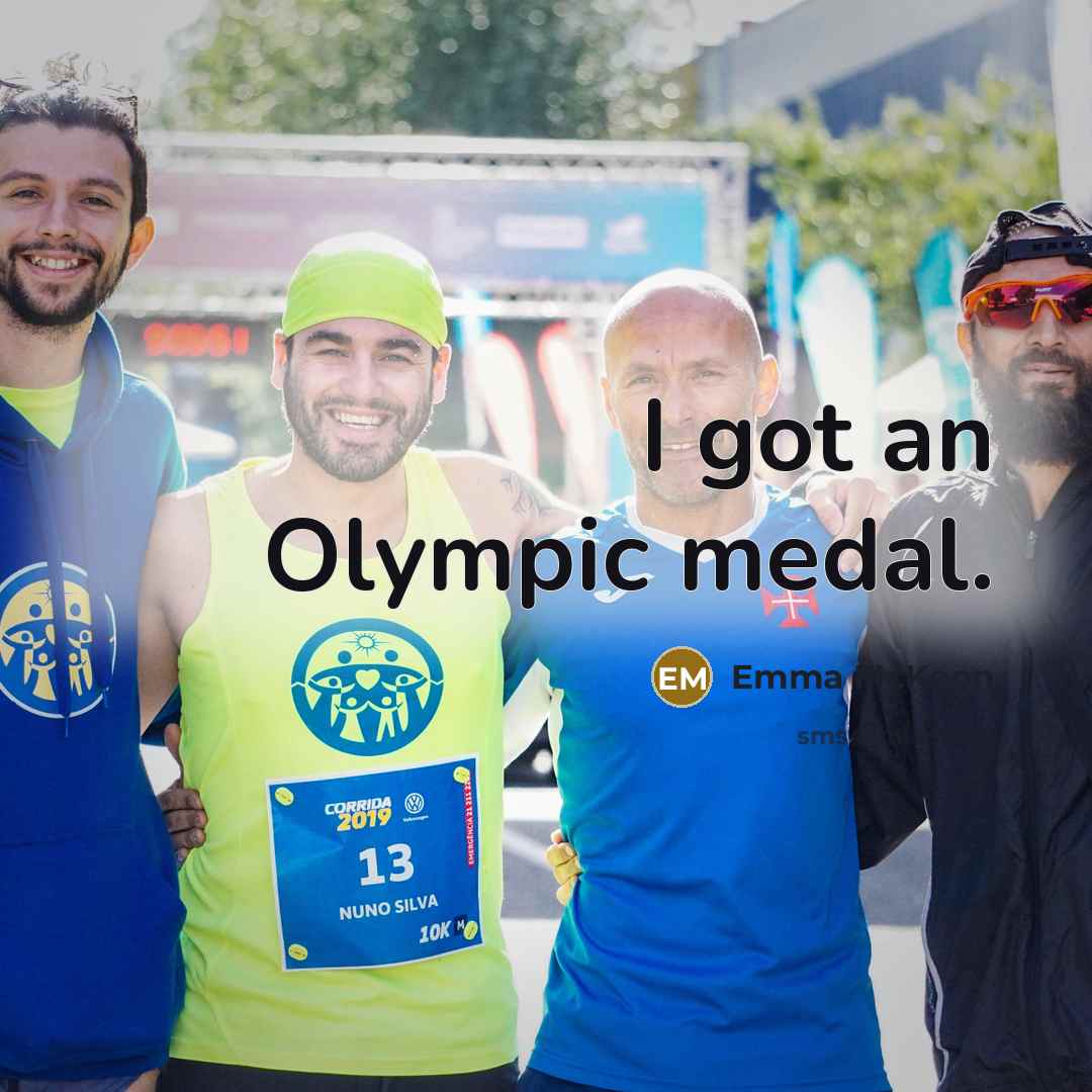 “I got an Olympic medal.…” quote by Emma McKeon