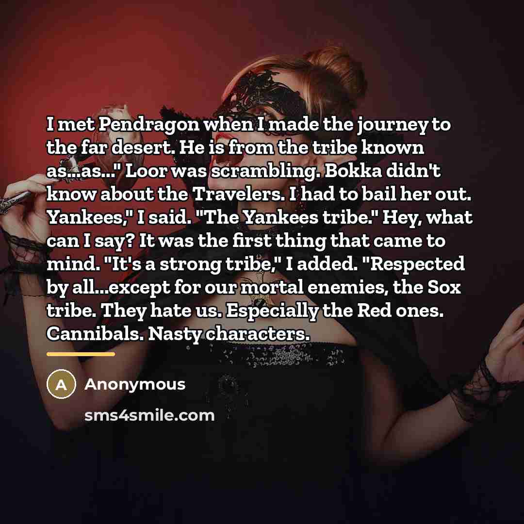 “I met Pendragon when I made the journey to the…” quote by Anonymous