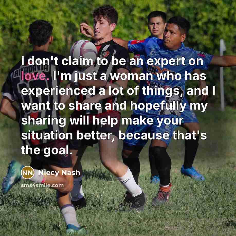 “I don't claim to be an expert on love. I'm…” quote by Niecy Nash