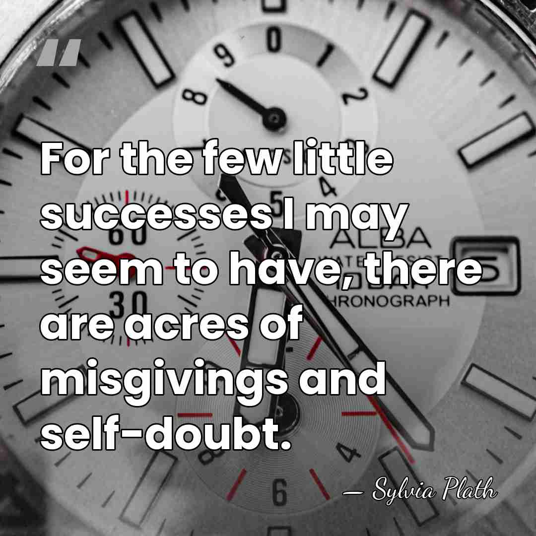 For the few little successes I may seem to have, there are&hellip; - Sylvia Plath