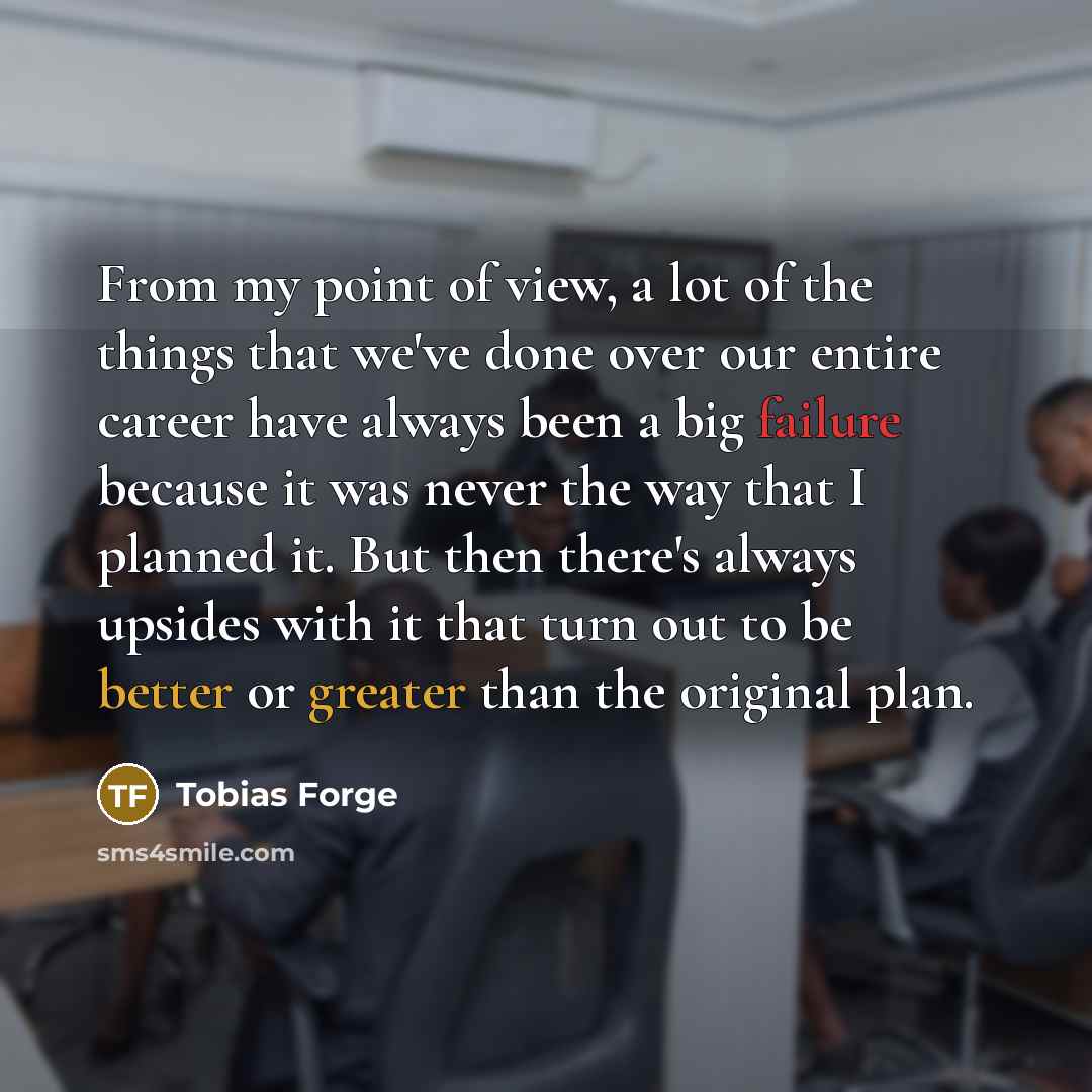 “From my point of view, a lot of the things…” quote by Tobias Forge
