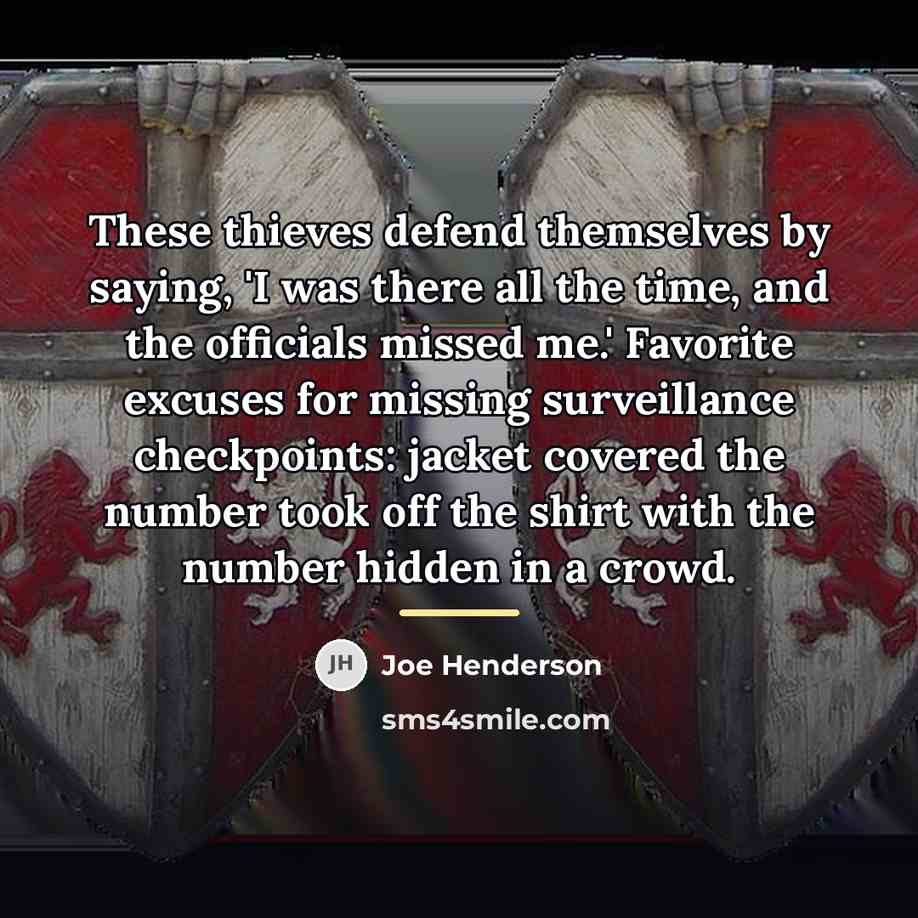 “These thieves defend themselves by saying, 'I was there all…” quote by Joe Henderson