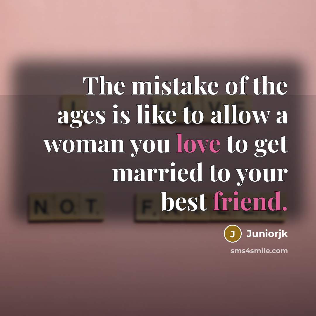 “The mistake of the ages is like to allow a…” quote by Juniorjk