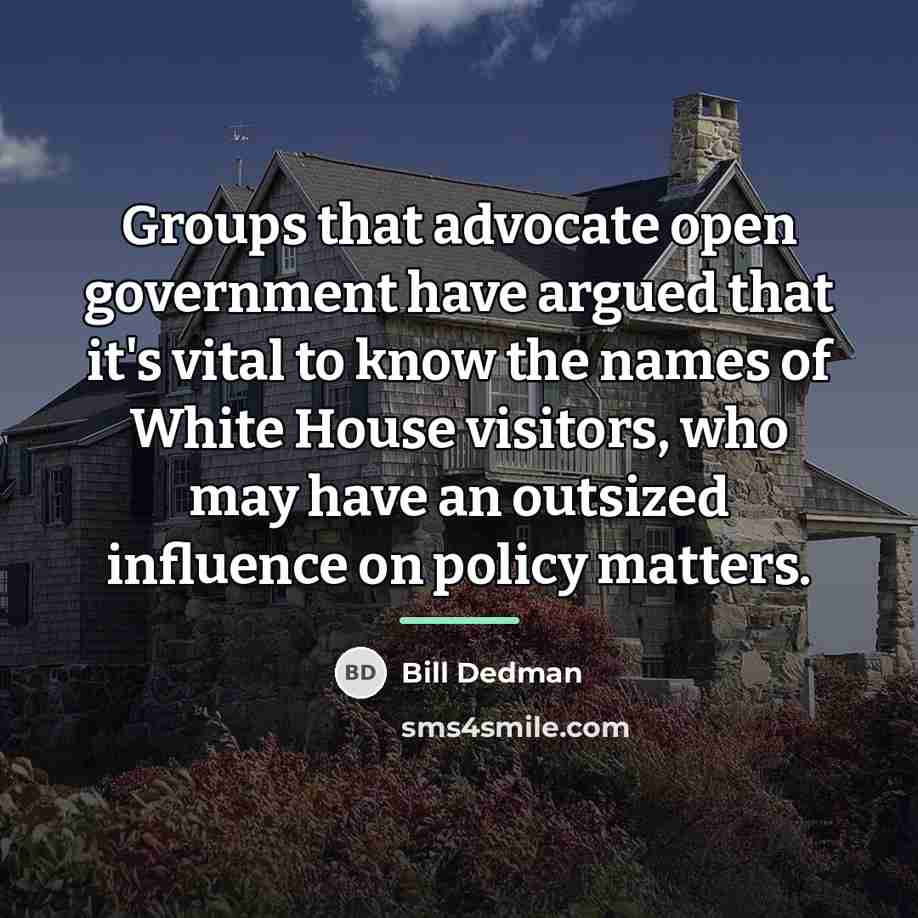 “Groups that advocate open government have argued that it's vital…” quote by Bill Dedman