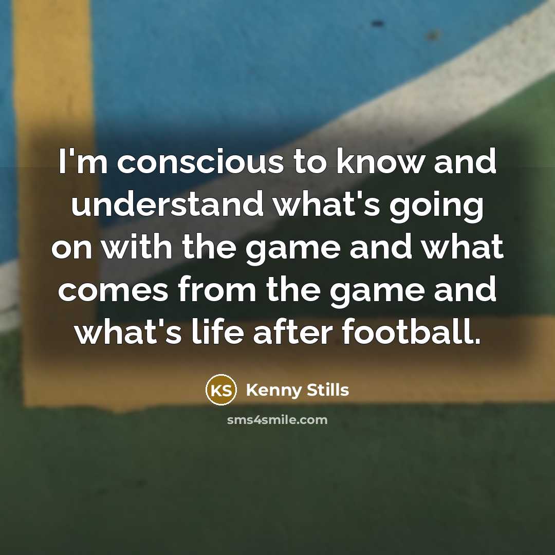 “I'm conscious to know and understand what's going on with…” quote by Kenny Stills