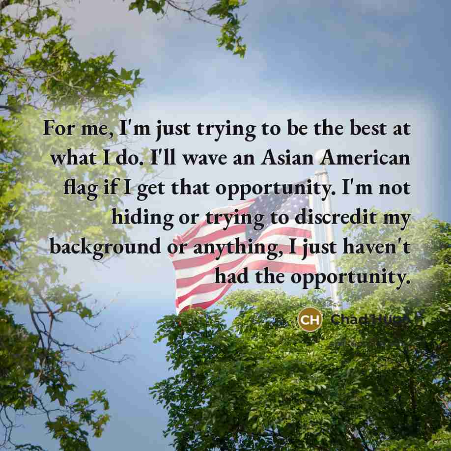 “For me, I'm just trying to be the best at…” quote by Chad Hugo
