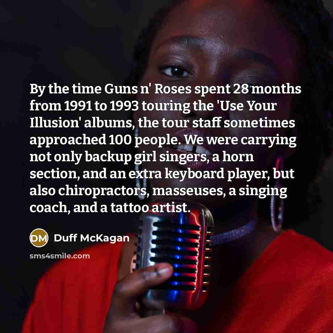 “By the time Guns n' Roses spent 28 months from…” quote by Duff McKagan