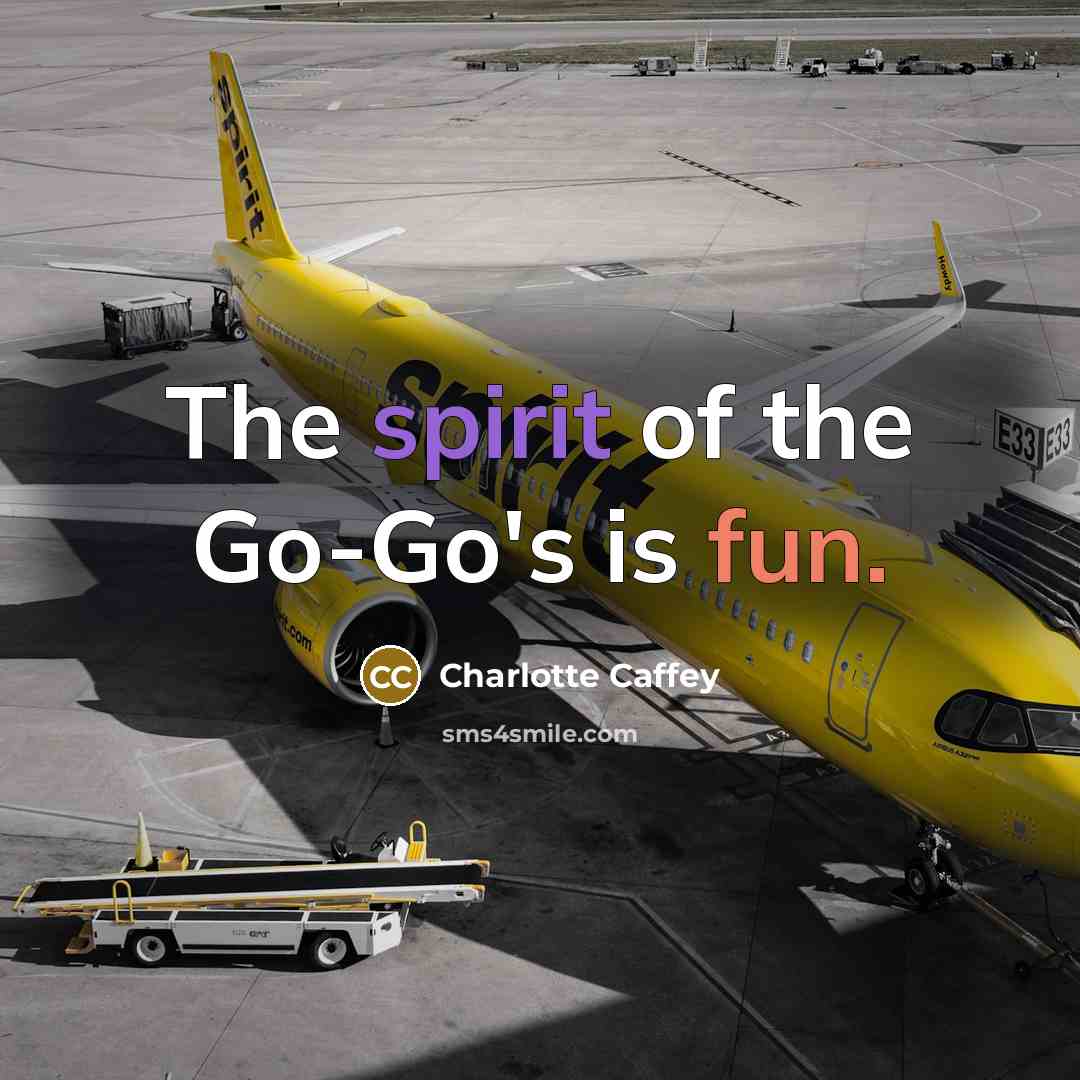 “The spirit of the Go-Go's is fun.…” quote by Charlotte Caffey