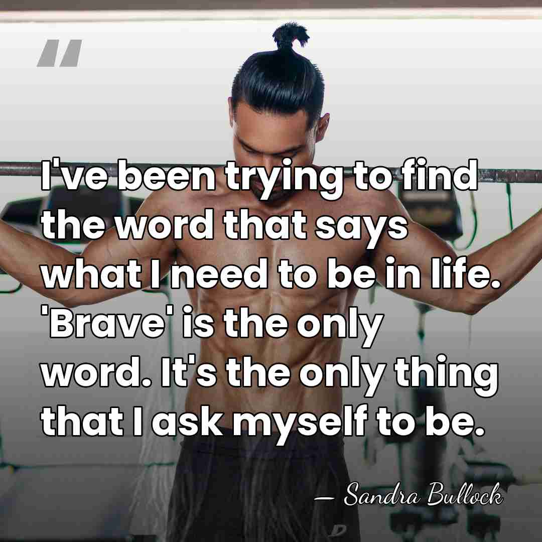 I've been trying to find the word that says what I need&hellip; - Sandra Bullock